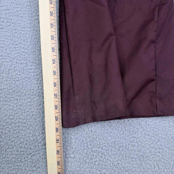 mnml Oversized Wide Leg Maroon Cargo Pants Mens Small 28x30 Gorpcore Streetwear - Picture 6 of 12